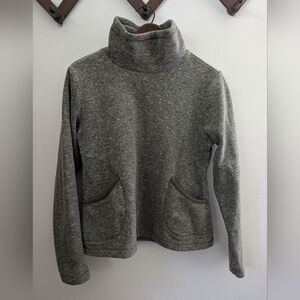 Lole Green Fleece Turtleneck